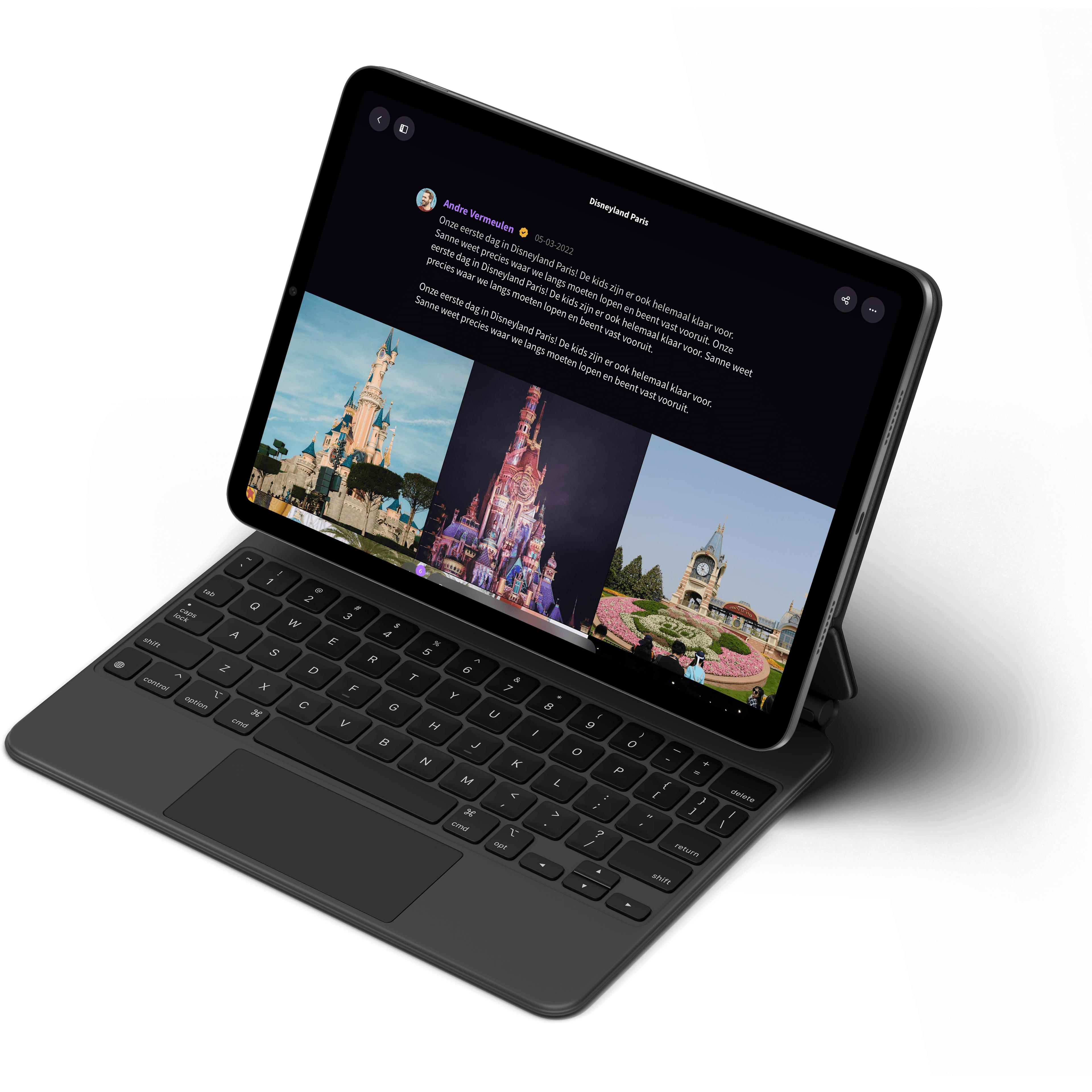 Share photos and videos